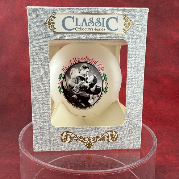 TOPPERSCOT Other - CLASSIC COLLECTORS SERIES CHRISTMAS ORNAMENT "IT'S WONDERFUL LIFE"